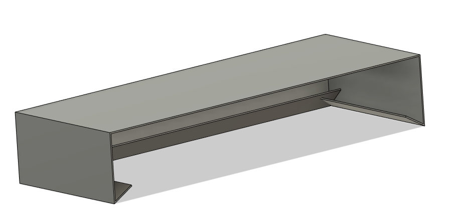 Fond alu couvertine 285 laquage