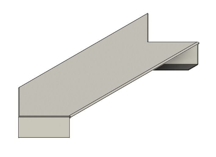 Angle 90 ° pour couvertine 210 laquage